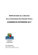 Informe de la edición en la Comunidad Autónoma Vasca - Comercio interior 2017