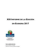 Informe edición en euskara 2017