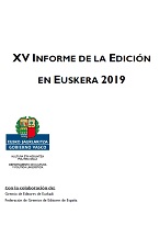 Informe edición en euskara 2019