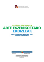 Arte Eszenikoetako ekoizleei buruzko estatistikak 2009