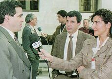 Entrevistas de la prensa
