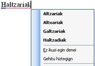 Xuxen zuzentzaile gramatikala