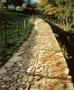 Access to Roman paved road