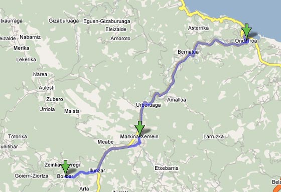 Route map