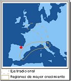Espacios m&aacute;s din&aacute;micos de Europa