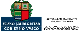 Logo Gobierno Vasco, Dirección de Empleo y Formación