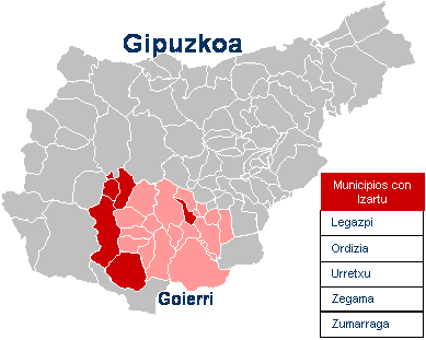 Programa Izartu I Ficha de actuaci&oacute;n de la comarca de Goierri