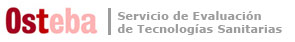 Logotipo de Osteba, Servicio de Evaluaci&oacute;n de Tecnolog&iacute;as Sanitarias