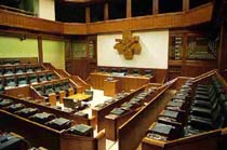 Interior parlamento