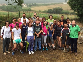 La consejera Uriarte, con el grupo de trabajo