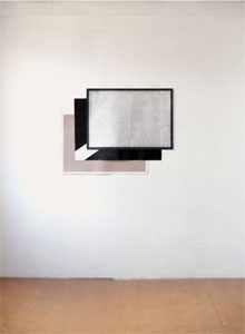 Super puestos (composici�n viril), 2007 - Acr�lico y esmalte sobre papel