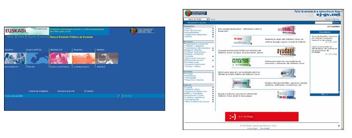 Portal institucional y de servicios