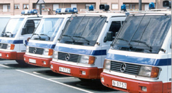 Donaci�n de veh�culos de la Ertzaintza a la polic�a saharaui