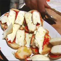 Vino de Rioja Alavesa y pimientos de Ezpeleta