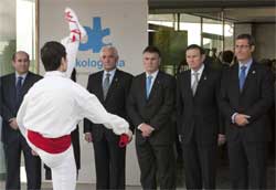 Inauguraci�n del Instituto Oncol�gico de San Sebasti�n. JB