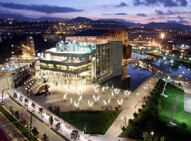 Imagen exterior del Palacio Euskalduna