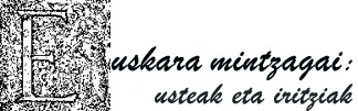Euskara mintzagai