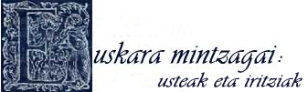 Euskara mintzagai