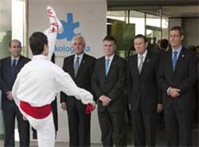 Donostiako Institutu Onkologikoaren eraikin berriaren inaugurazioa. 