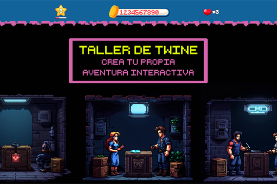 "Taller de Twine: Crea tu propia aventura interactiva"