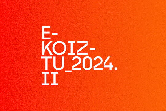 Ekoiztu 2024 II - Ekoizpenerako laguntza deialdia